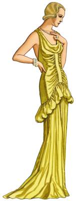 From 1930: Lanvin Evening Gown