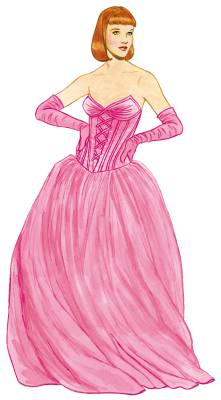 From 1995 Vera Wang Evening Gown