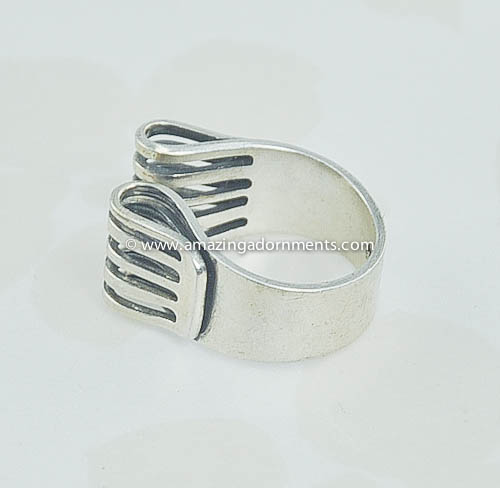 Anna Greta Ecker Modernist Ring