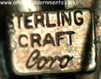 Sterling Craft Coro Hallmark