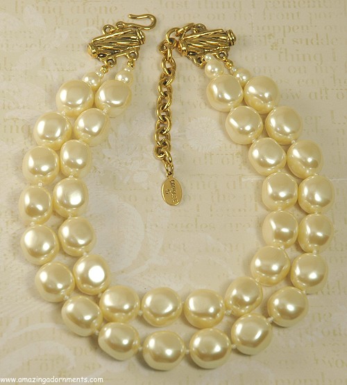 Carolee Faux Pearl Necklace