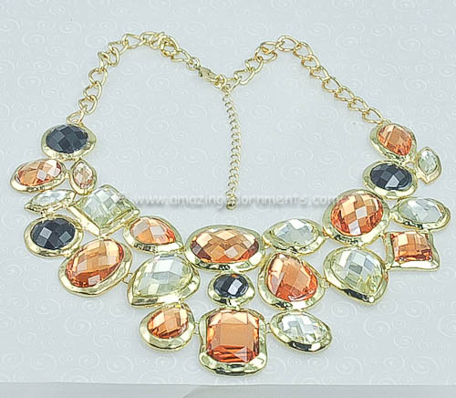 New Contemporary Bubble Necklace