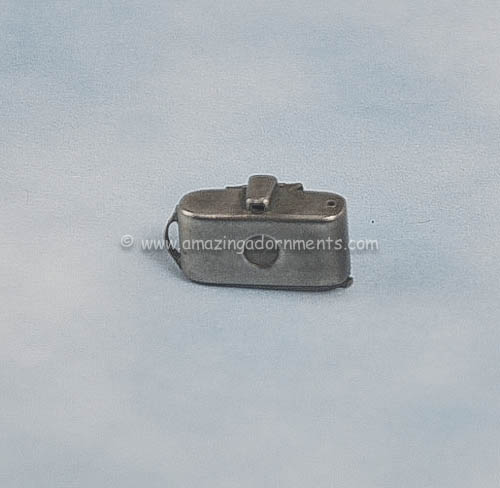 Vintage Sterling Silver Camera Charm