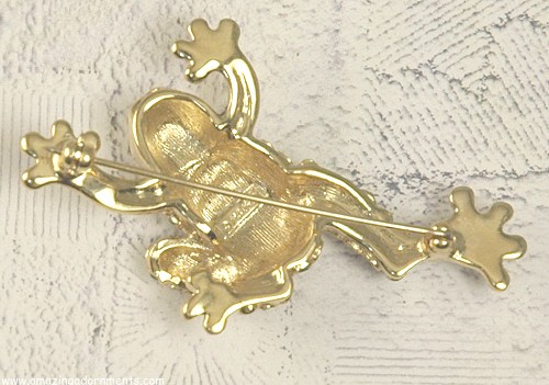 Monet Frog  Pin