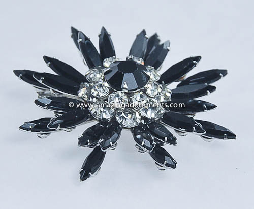 Judy Lee Rhinestone Brooch