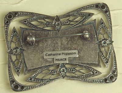 catherine popesco france brooch