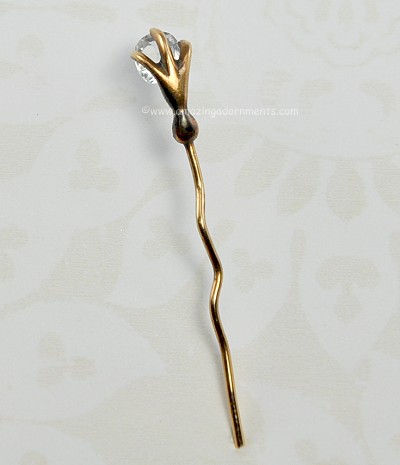 Antique 10k Gold Pin 