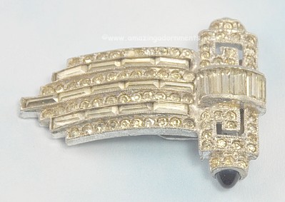 Art Deco Dress Clip