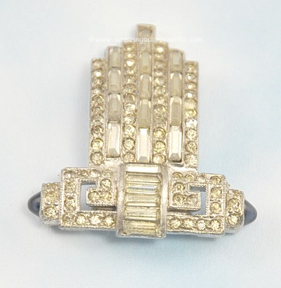 Vintage Art Deco Clip