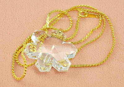 Crystal Snowflake Necklace