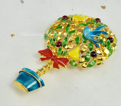 Cadoro Partridge in a Pear Tree Pin