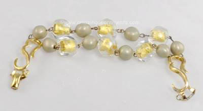Schiaparelli Glass Bead Bracelet