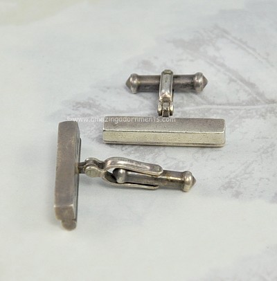 Rosene Sterling Modernist Cufflinks