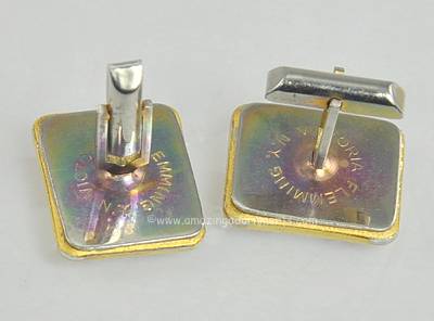 Signed Victoria Flemming Cufflinks