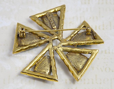 Vintage Signed Emmons Brooch