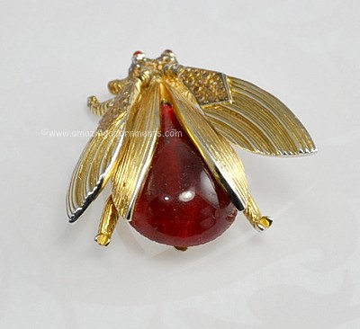 Nettie Rosenstein Trembler Bug Pin