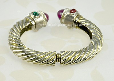 Designer Look Cable Bracelet