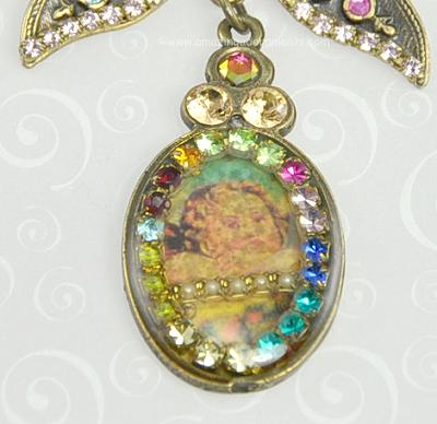 Signed Michal Negrin Brooch 