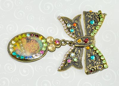Signed Michal Negrin Brooch