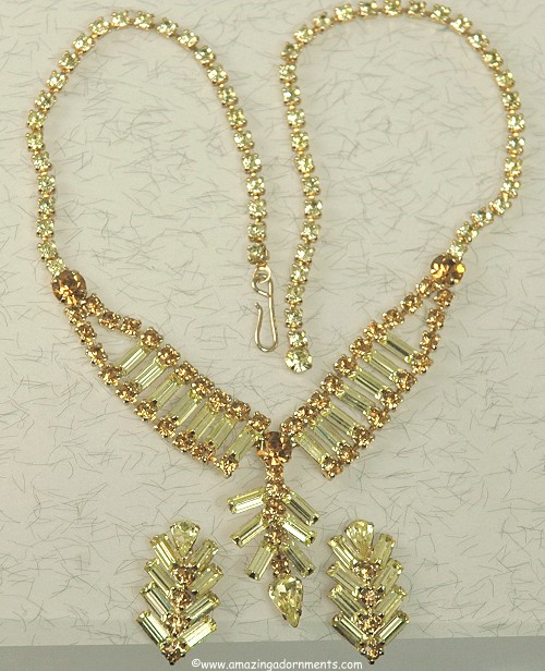 Vintage Rhinestone Set