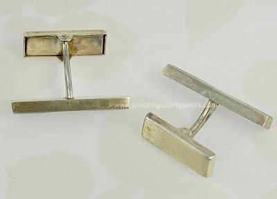 Finnish Modernist Sterling Cufflinks