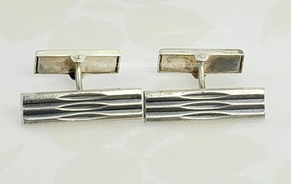 Vintage Modernist Cufflinks Signed Kultaseppa Salovaara