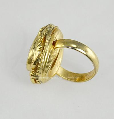 Whiting and Davis Colored Stone Collection Ring