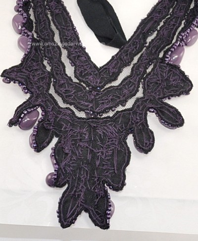 Vera Wang Lavender Line Necklace
