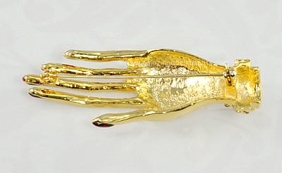 Unsigned Butler and Wilson Hand Brooch