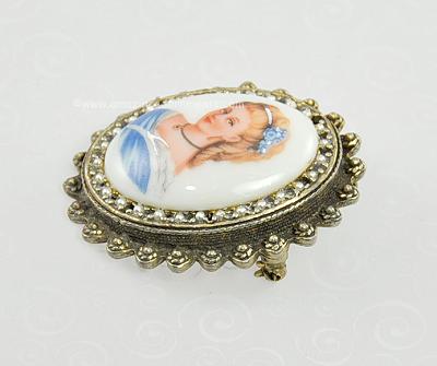 Limoges Brooch/Pendant