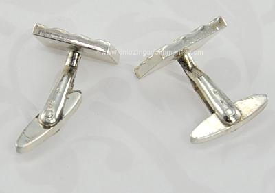 Vintage Signed Henkel and Grosse 935 Silver Cufflinks