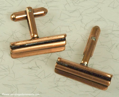 ORB Copper Cufflinks