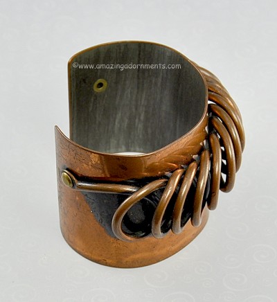 Modernist Rebajes Copper Braceletr 