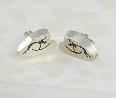 Antonio Pineda 970 Silver Cufflinks