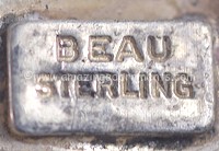 Beaucraft Beau Sterling Hallmark