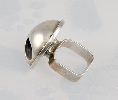 Modernist Signed Rozin Ring