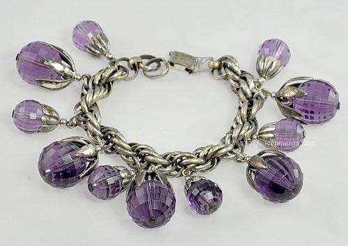 Vintage Napier Charm Bracelet