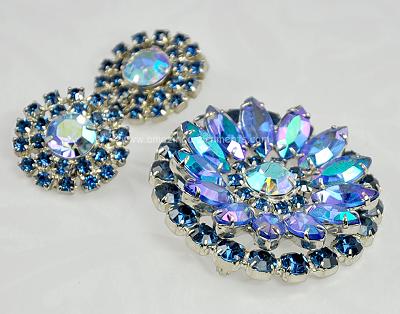 Vintage Signed Garne Demi- parure
