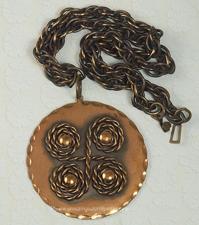 Rebajes Copper Necklace