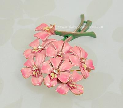 Vintage BSK My Fair Lady Flower Pin