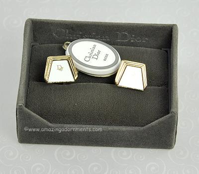 Christian Dior Logo Cufflinks