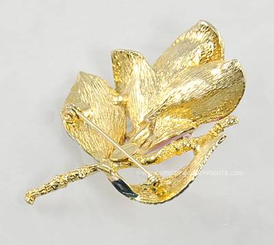 Vintage Hattie Carnegie Floral Brooch