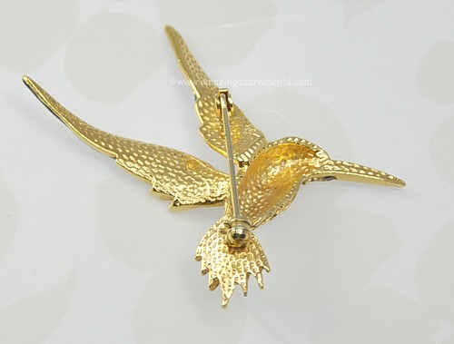 Vintage Bird Figural Pin 