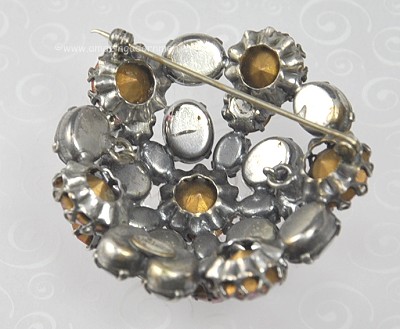 Schreiner Rhinestone Brooch