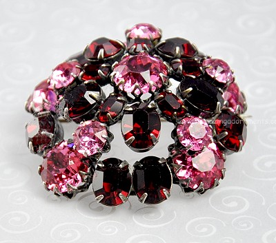 Schreiner Rhinestone Brooch