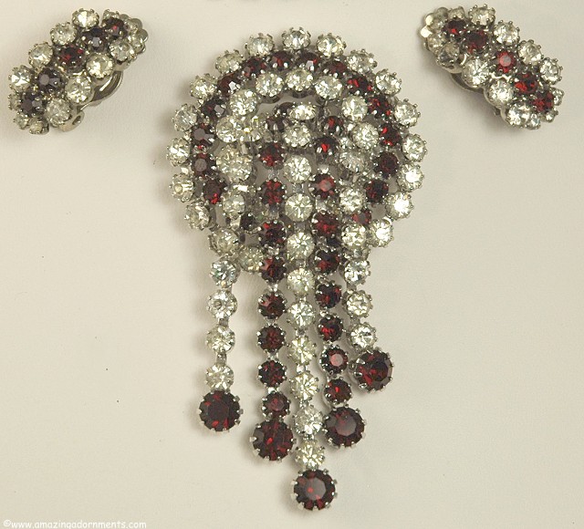 Kramer Rhinestone Full Parure