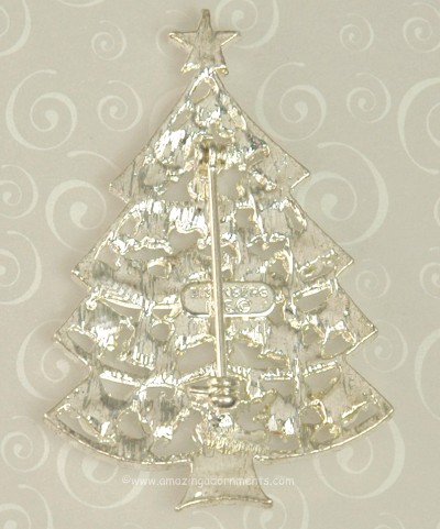 Eisenberg Ice Christmas Tree Pin