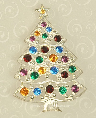 Eisenberg Ice Xmas Tree Pin
