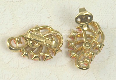 Crown Trifari Earrings