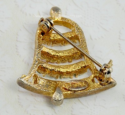 BJ Christmas Bell Pin